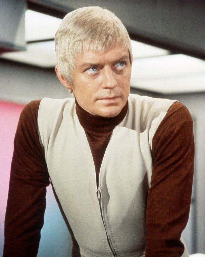 UFO cult sci-fi series Ed Bishop as Commander straker 8x10 Real Photo
