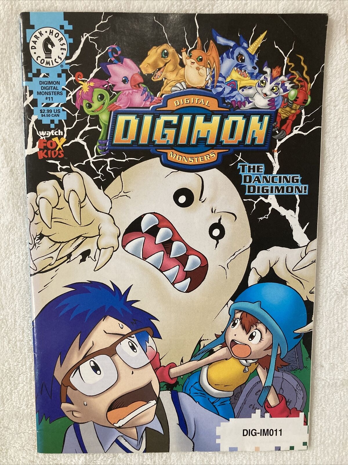 Dark Horse Comic Digimon Digital Monsters #11 The Dancing Digimon Bakemon