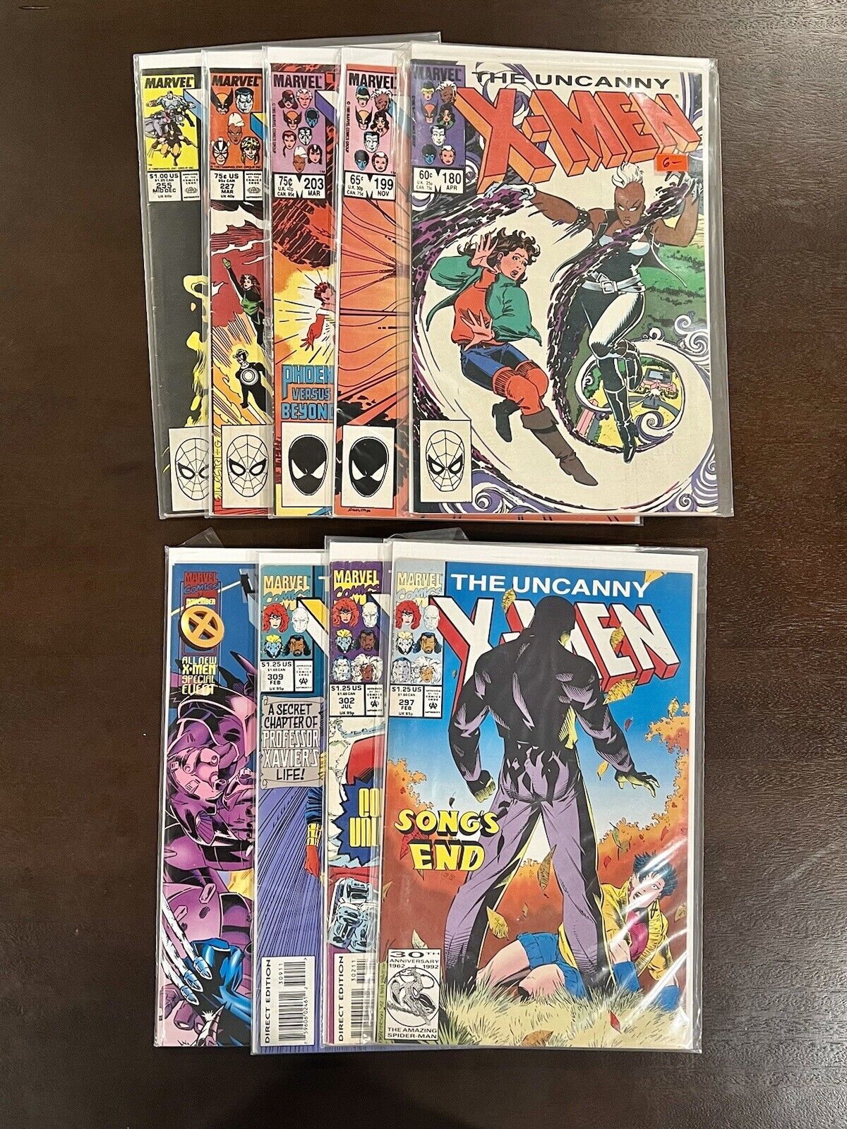 The Uncanny X-Men Lot Of 10 Marvel Comics