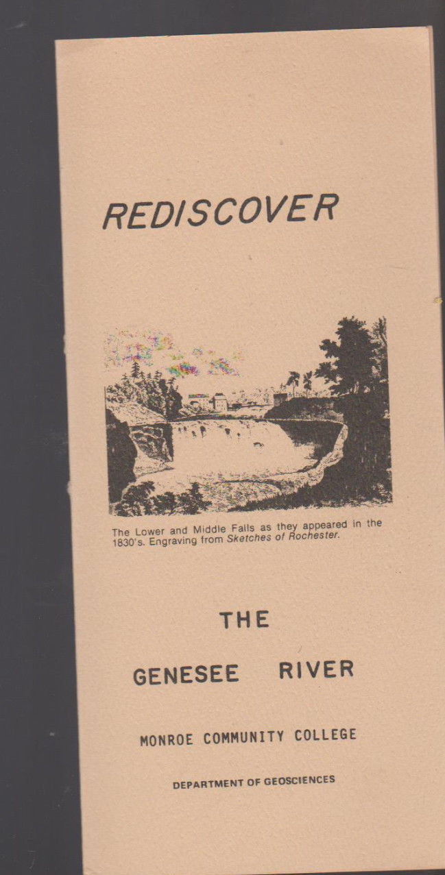 Rediscover the Genesee River Brochure 1980s Rochester NY MCC