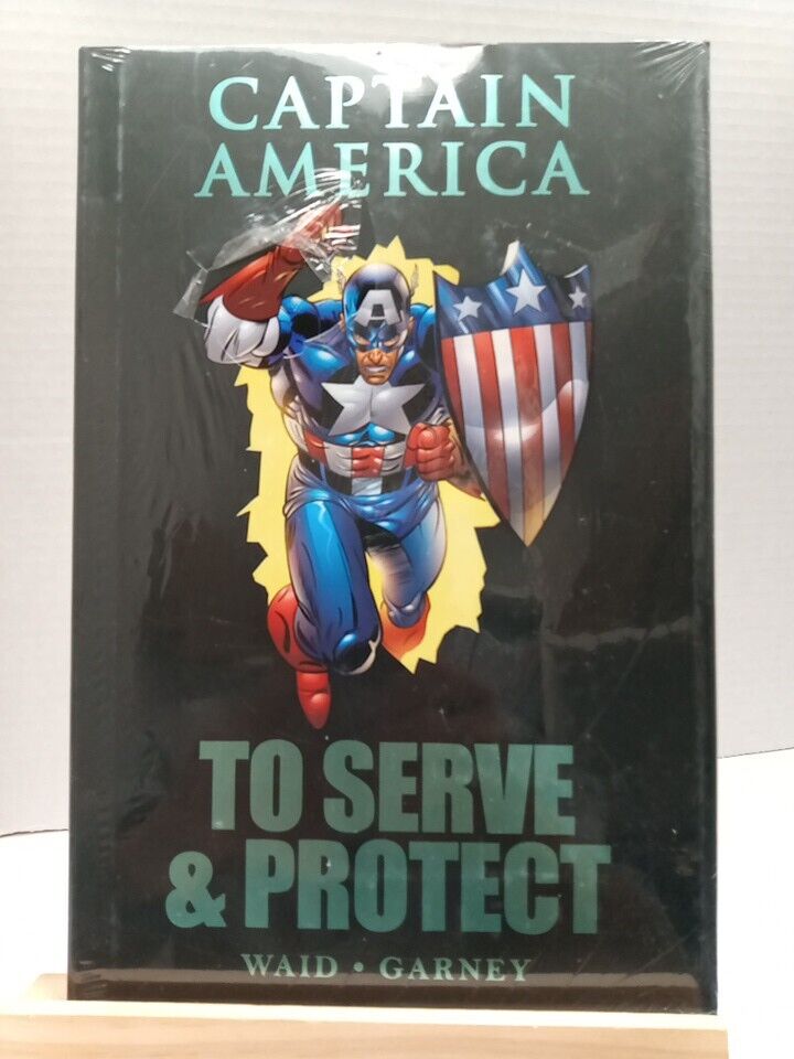 Captain America To Serve And Protect Marvel  **NEW TORN SEAL** HARDCOVER