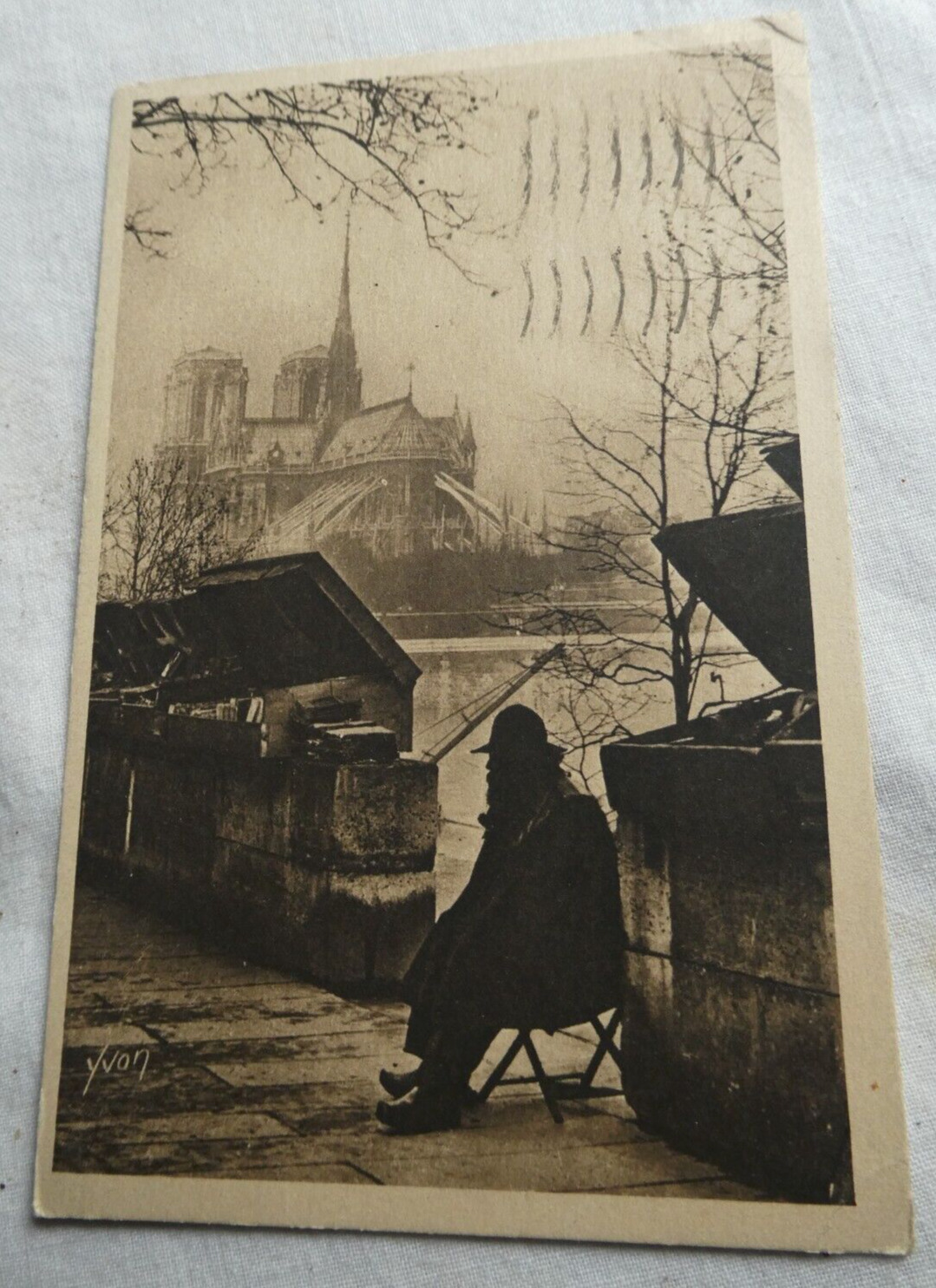 Paris, France--The Oldest Bookdealer--Artistic Photo