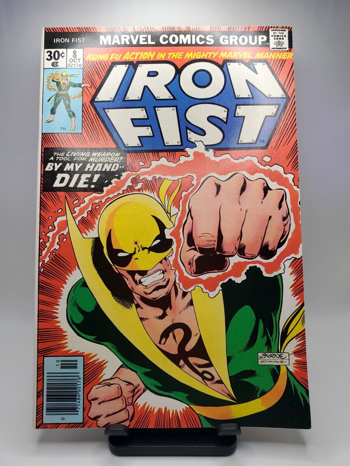 Iron Fist #8 Marvel 1976 High Grade Origin of Iron Fist 1st Cameo App of Chaka