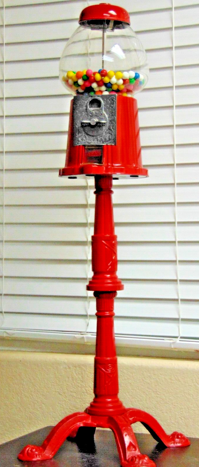 Gumball Machine w/ Stand - Vintage Carousel Industries - WORKS