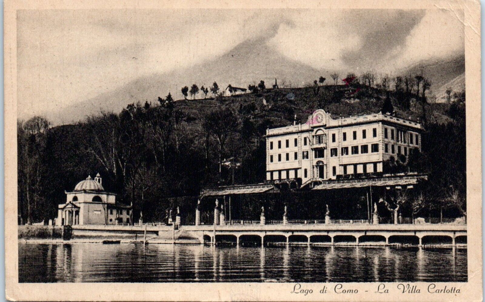 Lake Como, The Villa Carlotta, Tremezzina, Italy Postcard