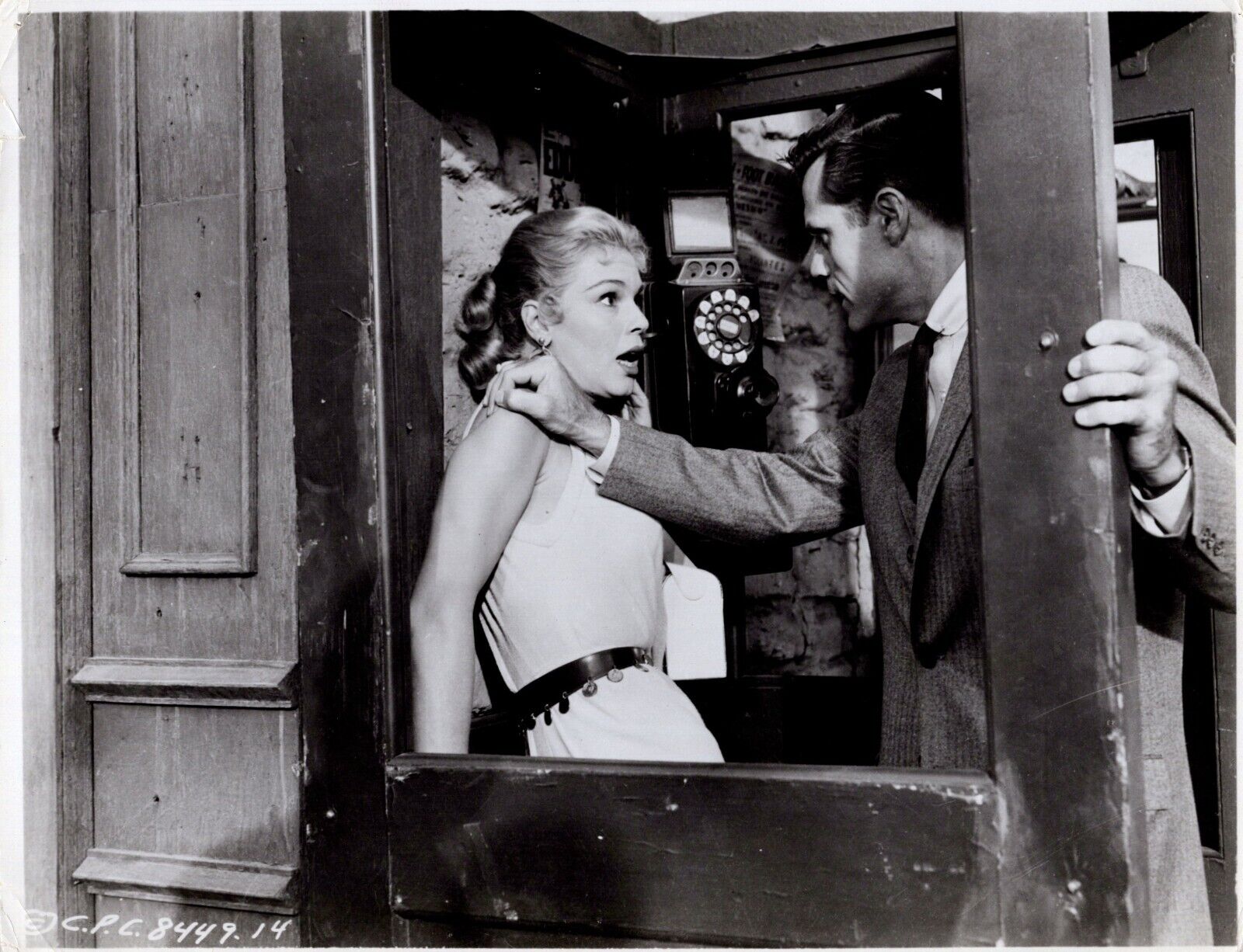 Jack Lord + Betsy Palmer in The True Story of Lynn Stuart (1958) 🎬⭐ Photo K 326