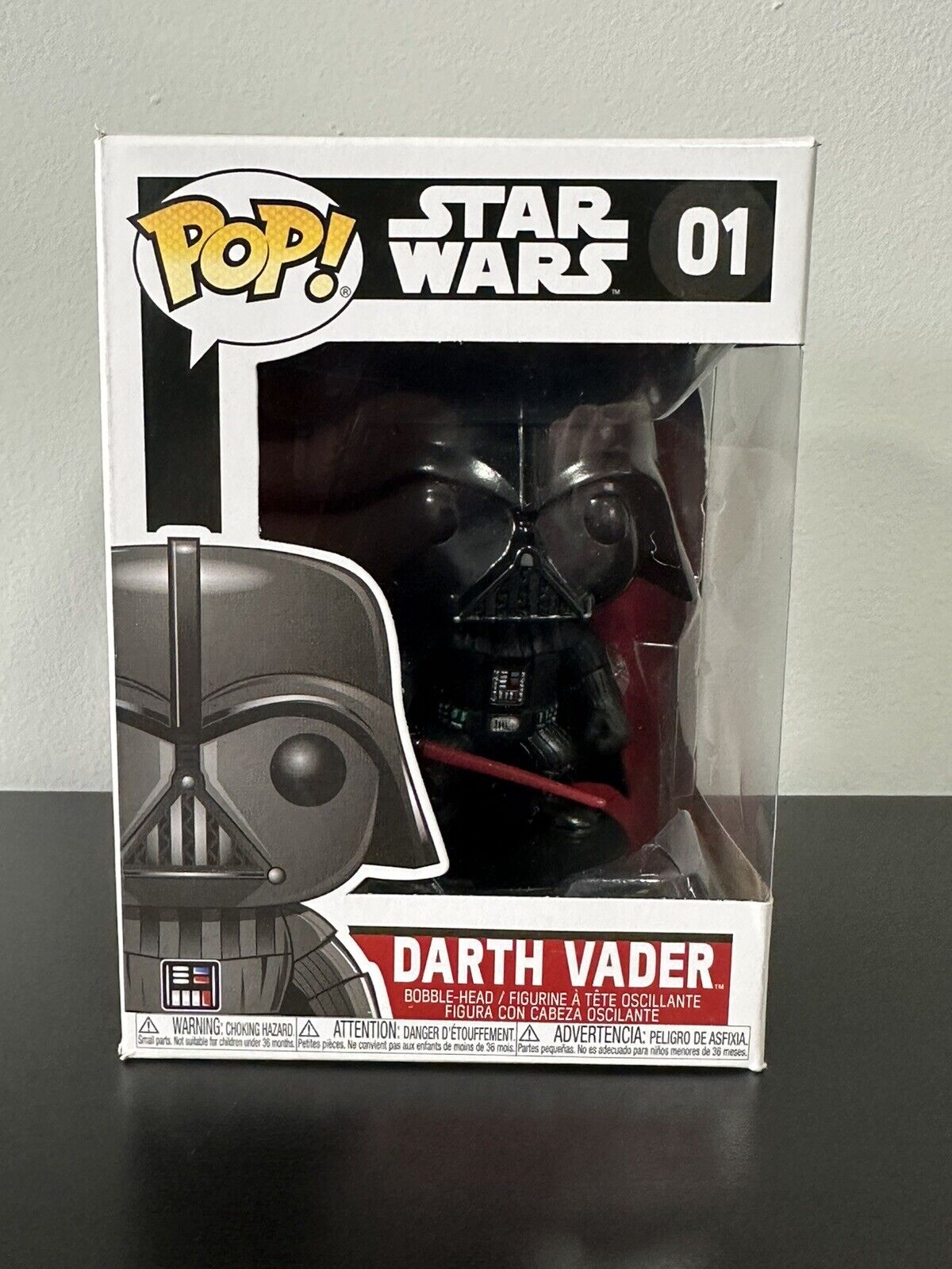 Funko Pop Star Wars Darth Vader #01 Bobble-Head Figurine Collectable