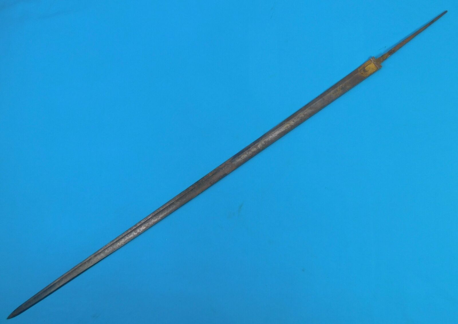 Antique British English 19 Century Model 1796 Engraved Officer\'s Sword Blade