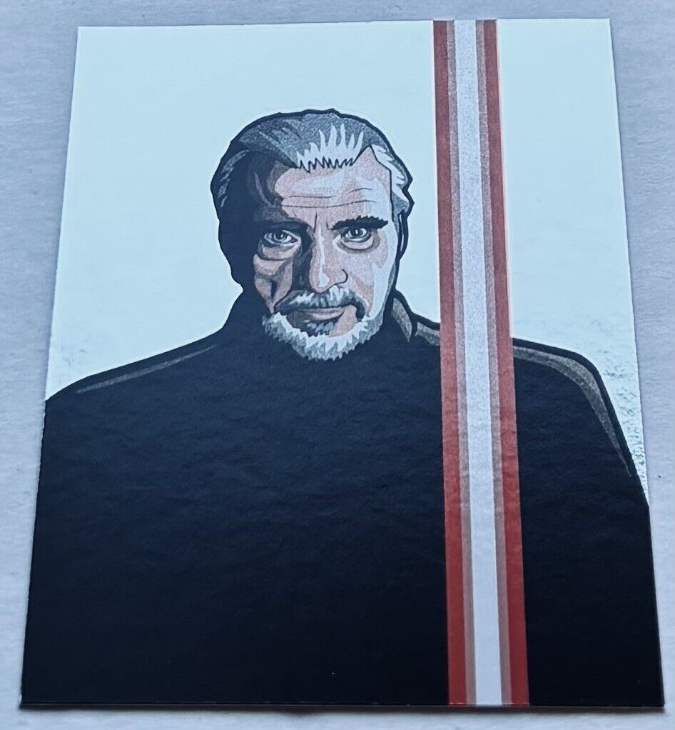 2010 Topps Star Wars Galaxy Series 5 Count Dooku #4 Silver Insert