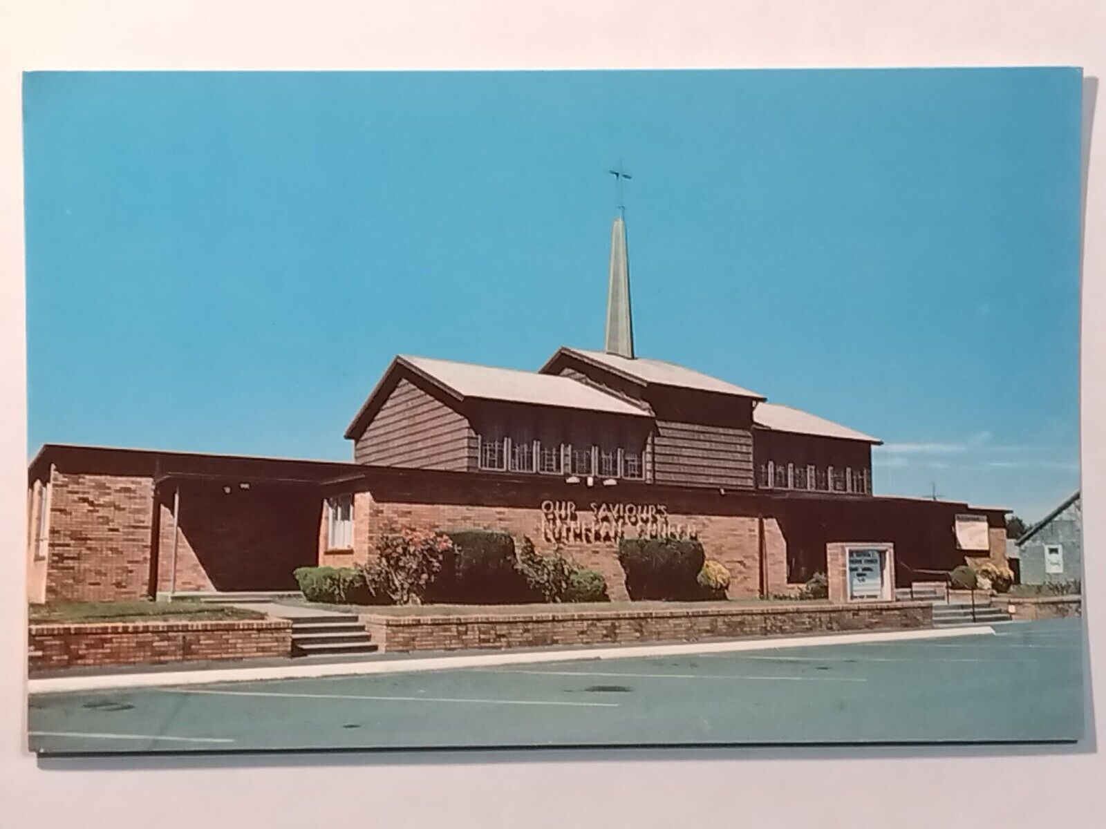 Our Savior's Lutheran Church Seaside Oregon Postcard