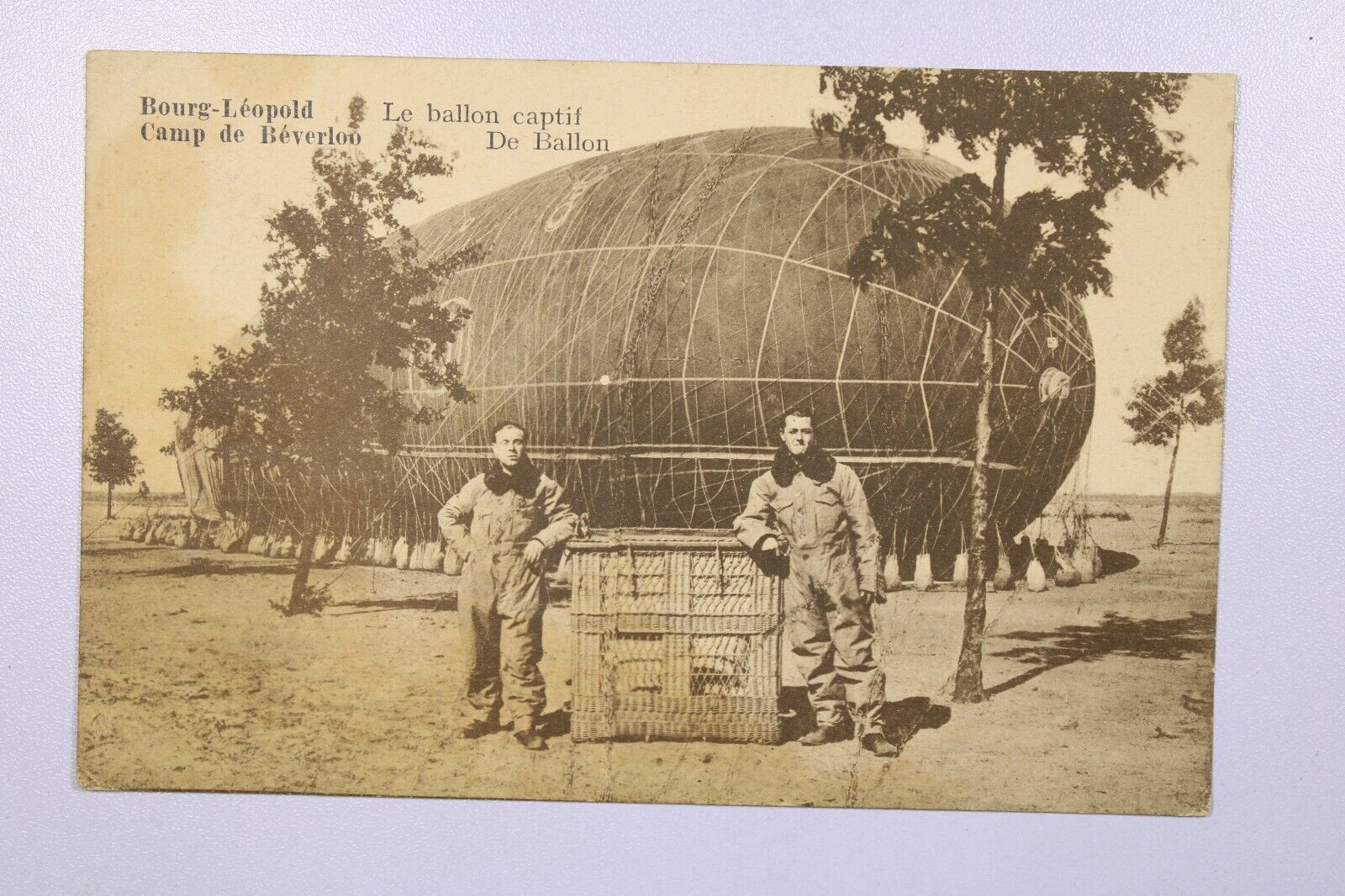 Early Air PPC - Borg Leopold Belgium Early Air Ship - L39547