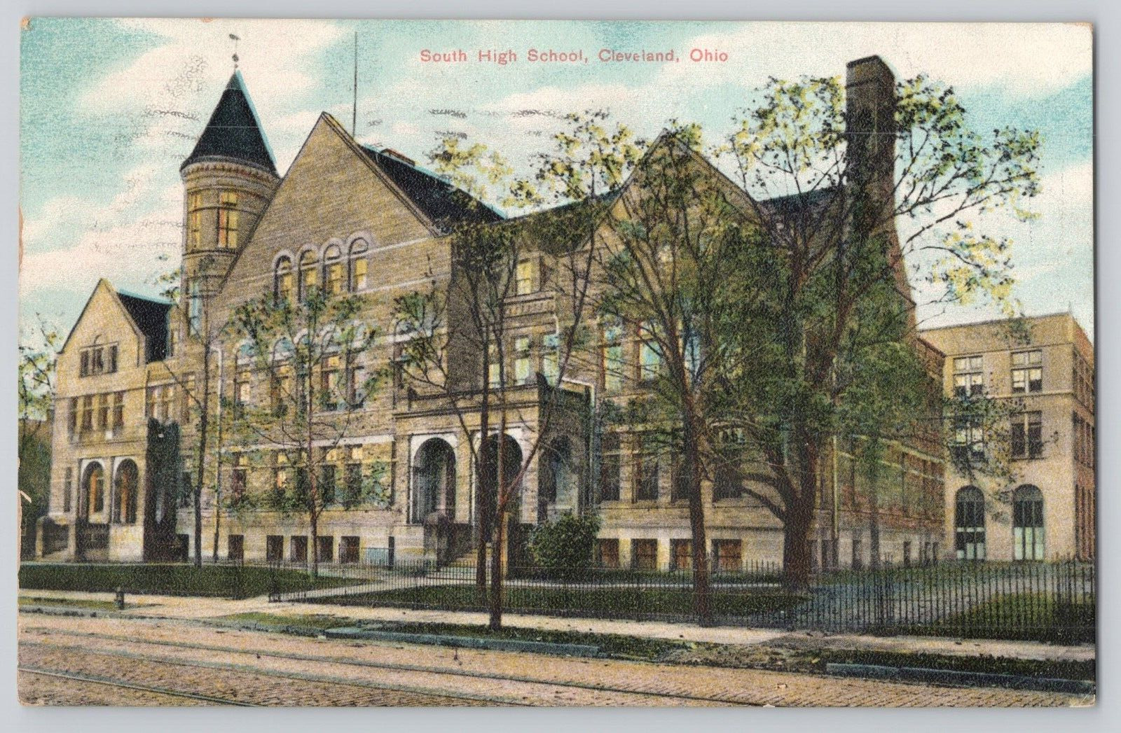 Postcard South High School, Cleveland, Ohio