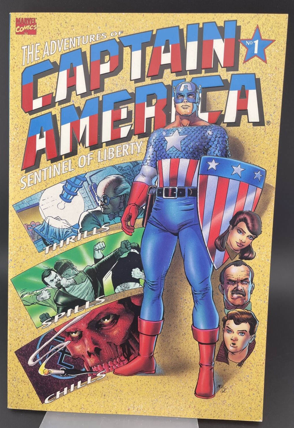 The Adventures of Captain America: Sentinel of Liberty #1 (Sep 1991, Marvel)