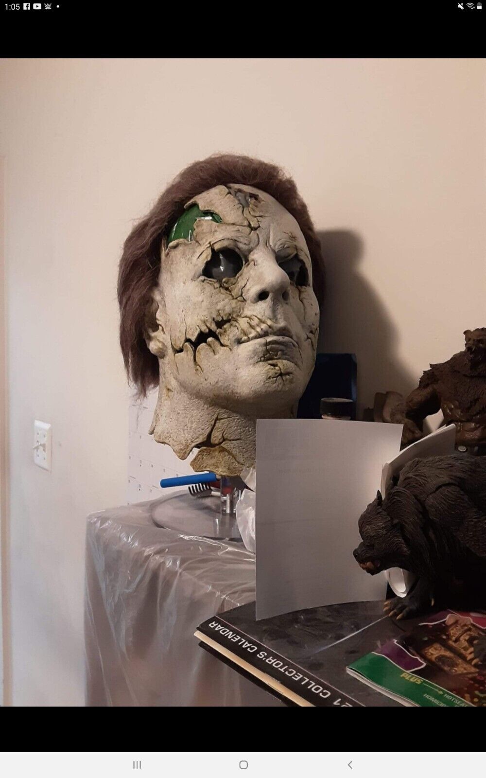 Rob Zombie's RZ Halloween Michael Myers Custom Mask