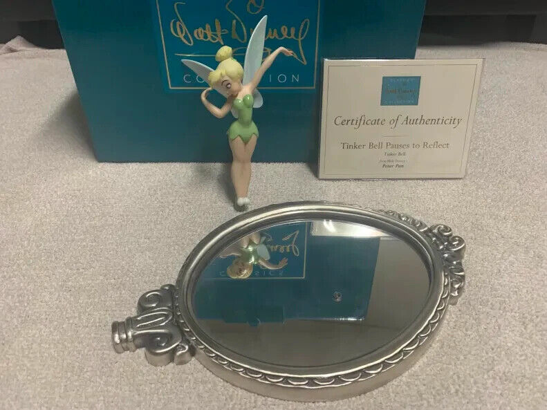 Tinker Bell Pauses to Reflect | Peter Pan WDCC Disney Figurine COA + Box
