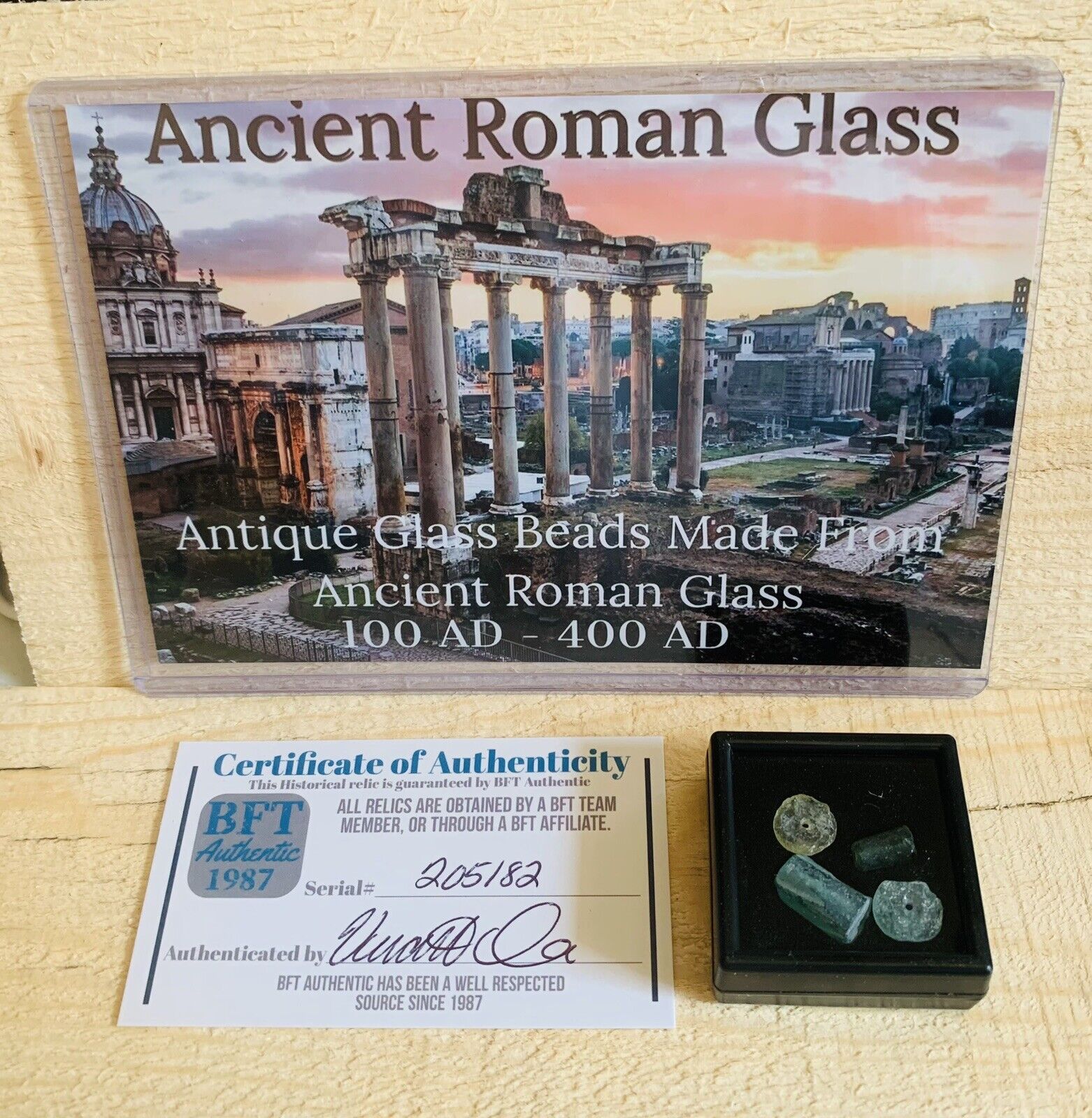 Ancient Roman Glass Antique Beads 100 - 400 AD