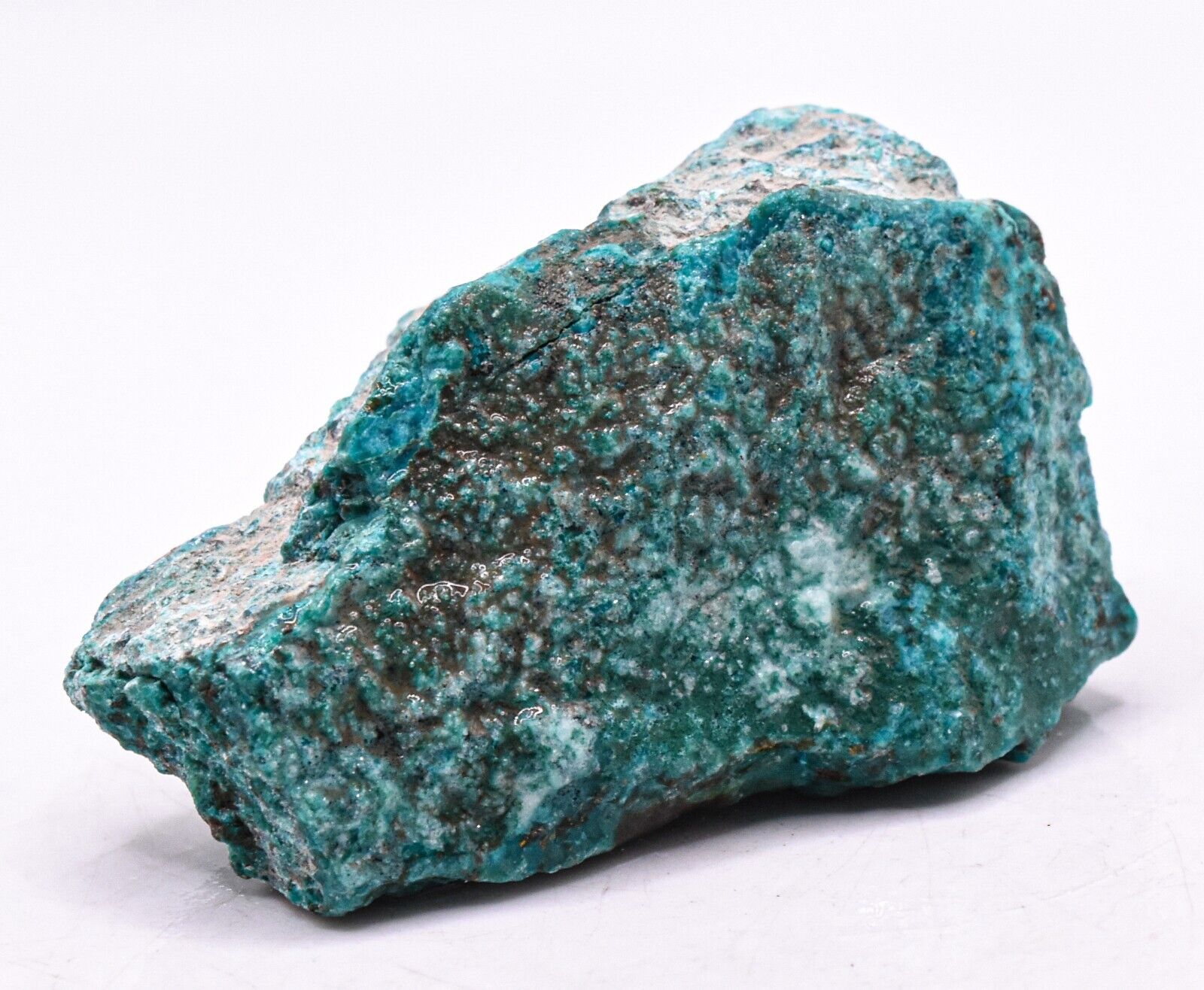 85g Green Blue Chrycosolla w/ Malachite Rough Natural Crystal Mineral Stone Peru