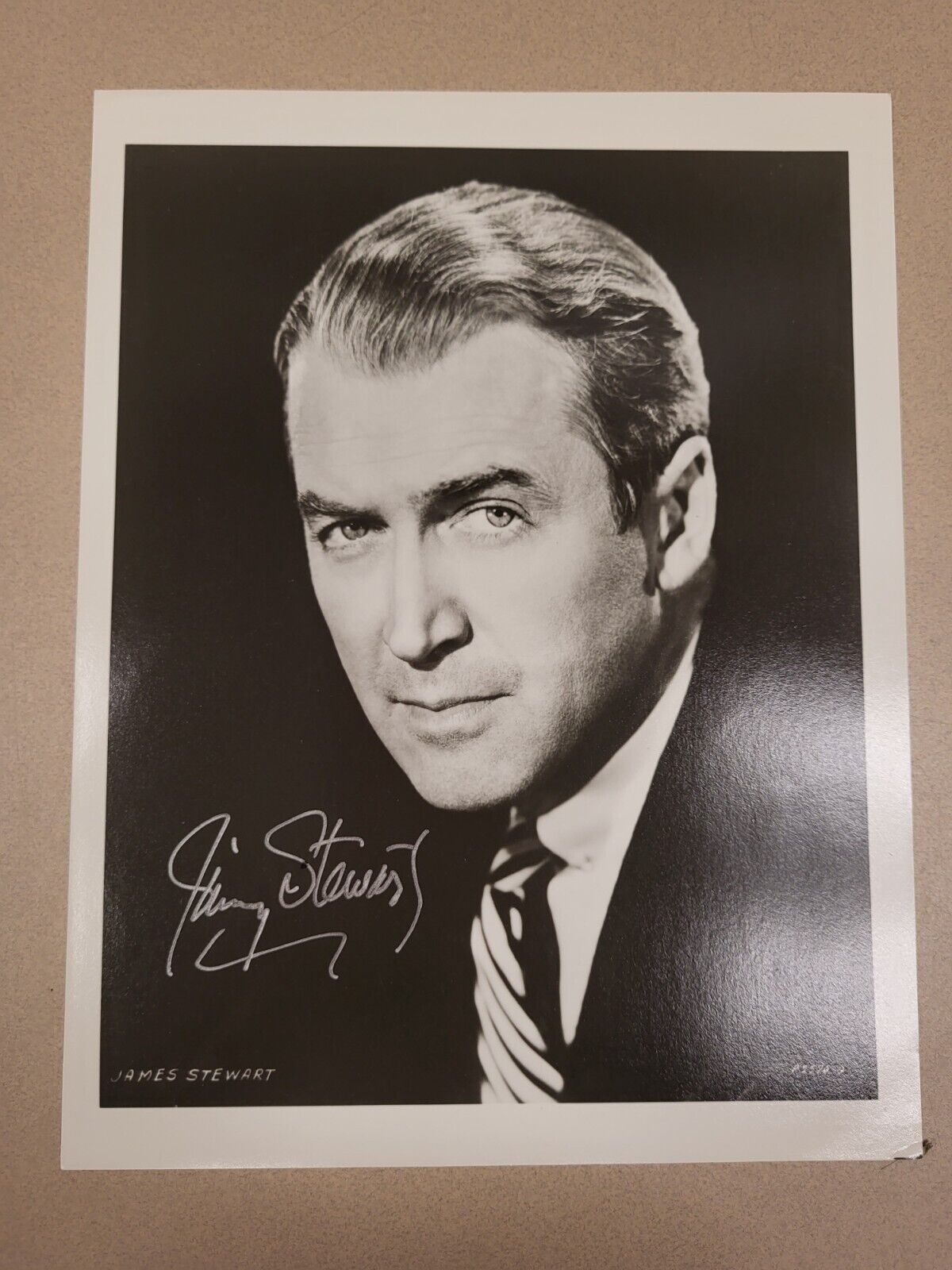 Jimmy Stewart American Actor Autographed 8\