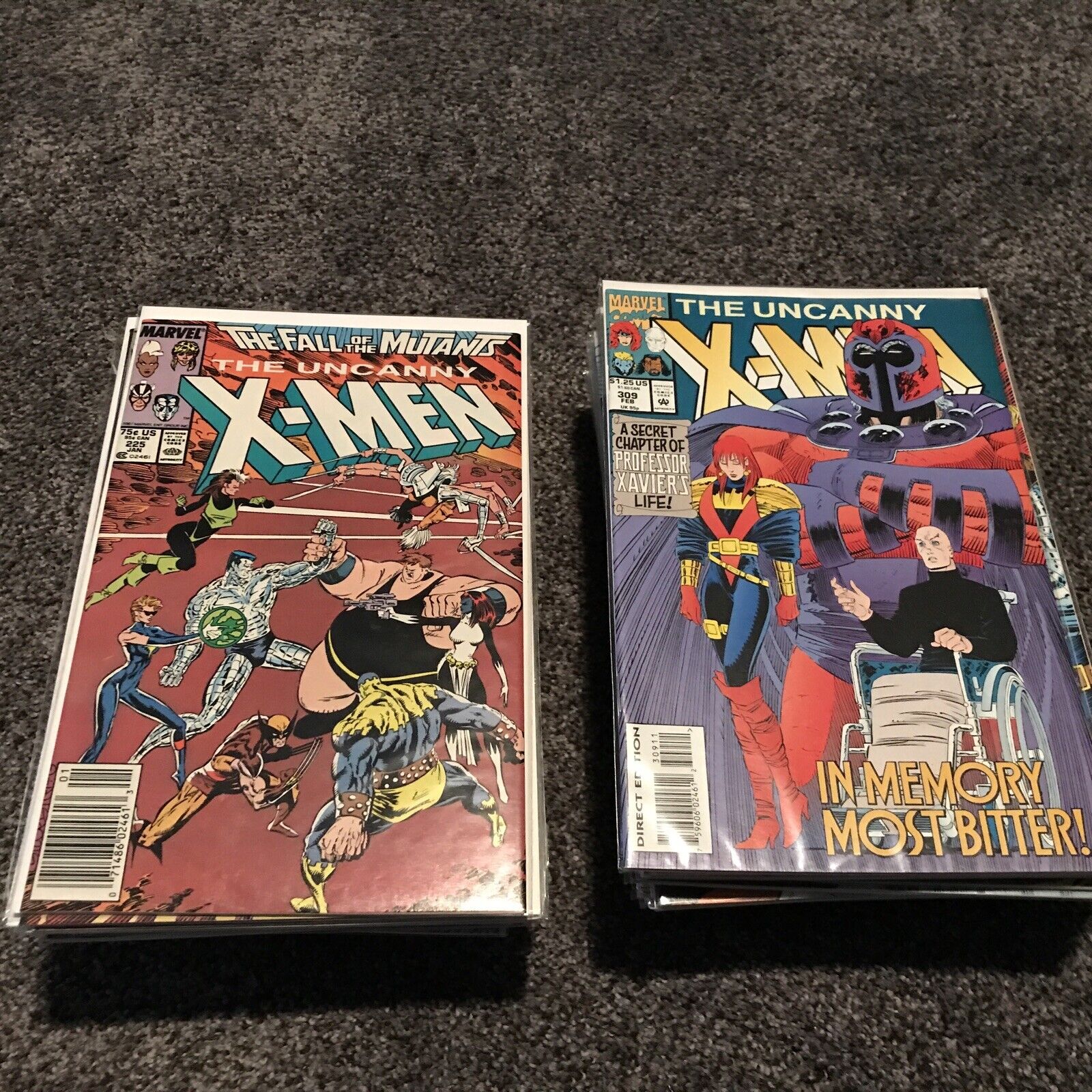 Uncanny X-Men Lot Of 62. With Insert Cards. #s In Description