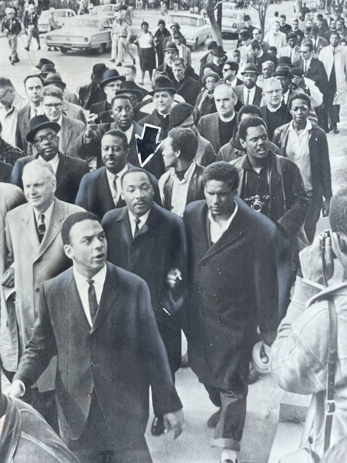 Martin Luther King Civil Rights Press Photograph. #historyinpieces