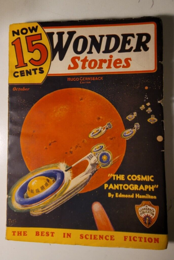 Wonder Stories October 1935 High Grade
