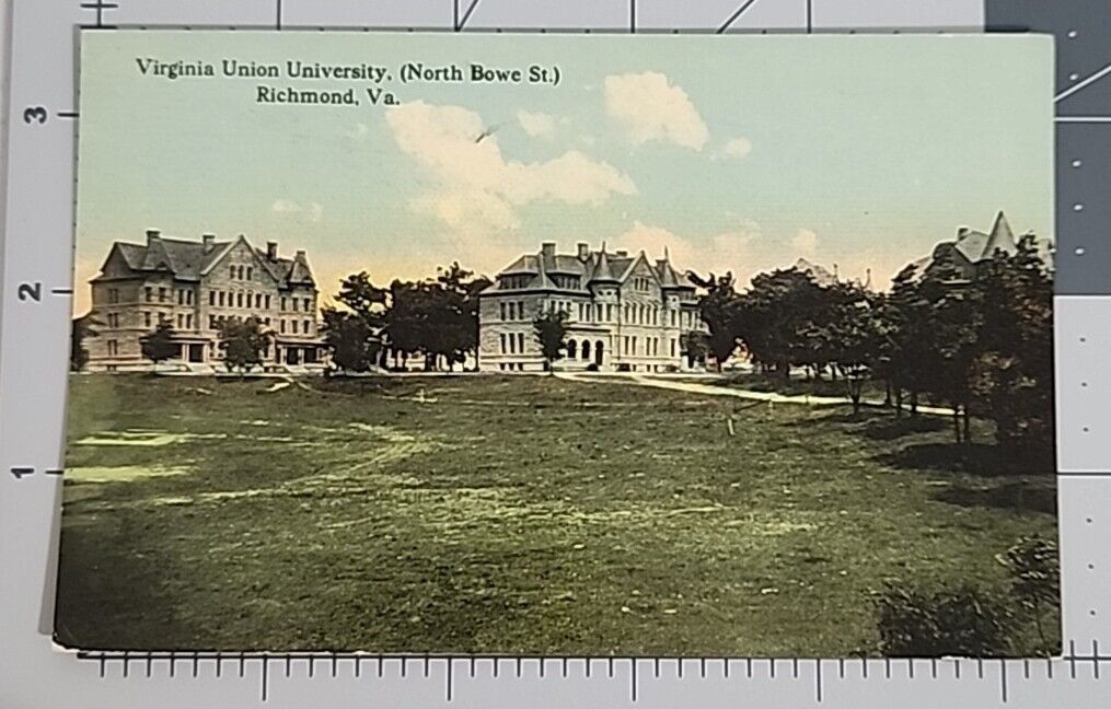 Vintage Postcard - Virginia Union University North Bowe St. Richmond VA