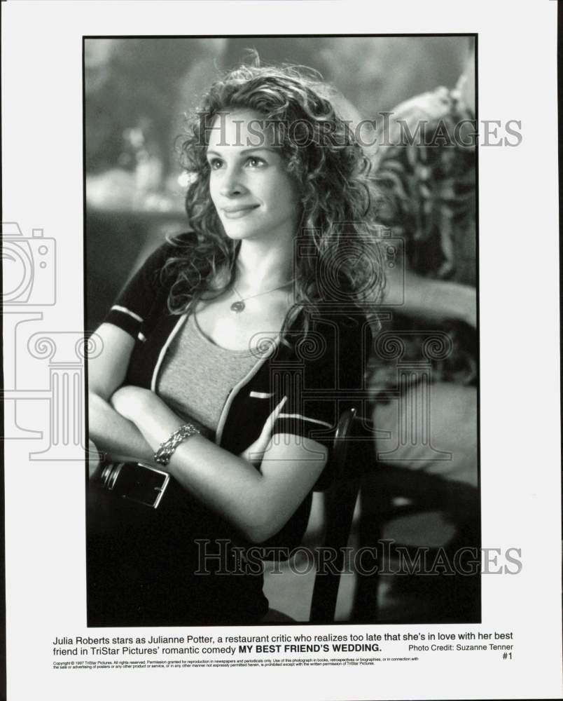 1997 Press Photo Actress Julia Roberts in \