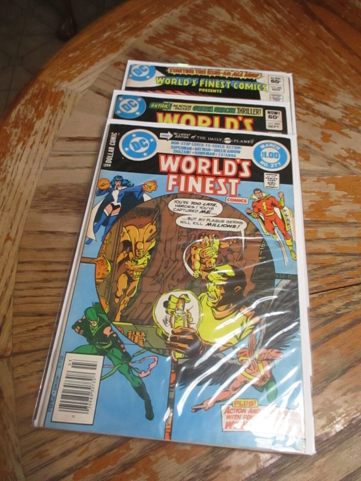 1982 DC COMICS WORLD'S FINEST (3 ISSUES)