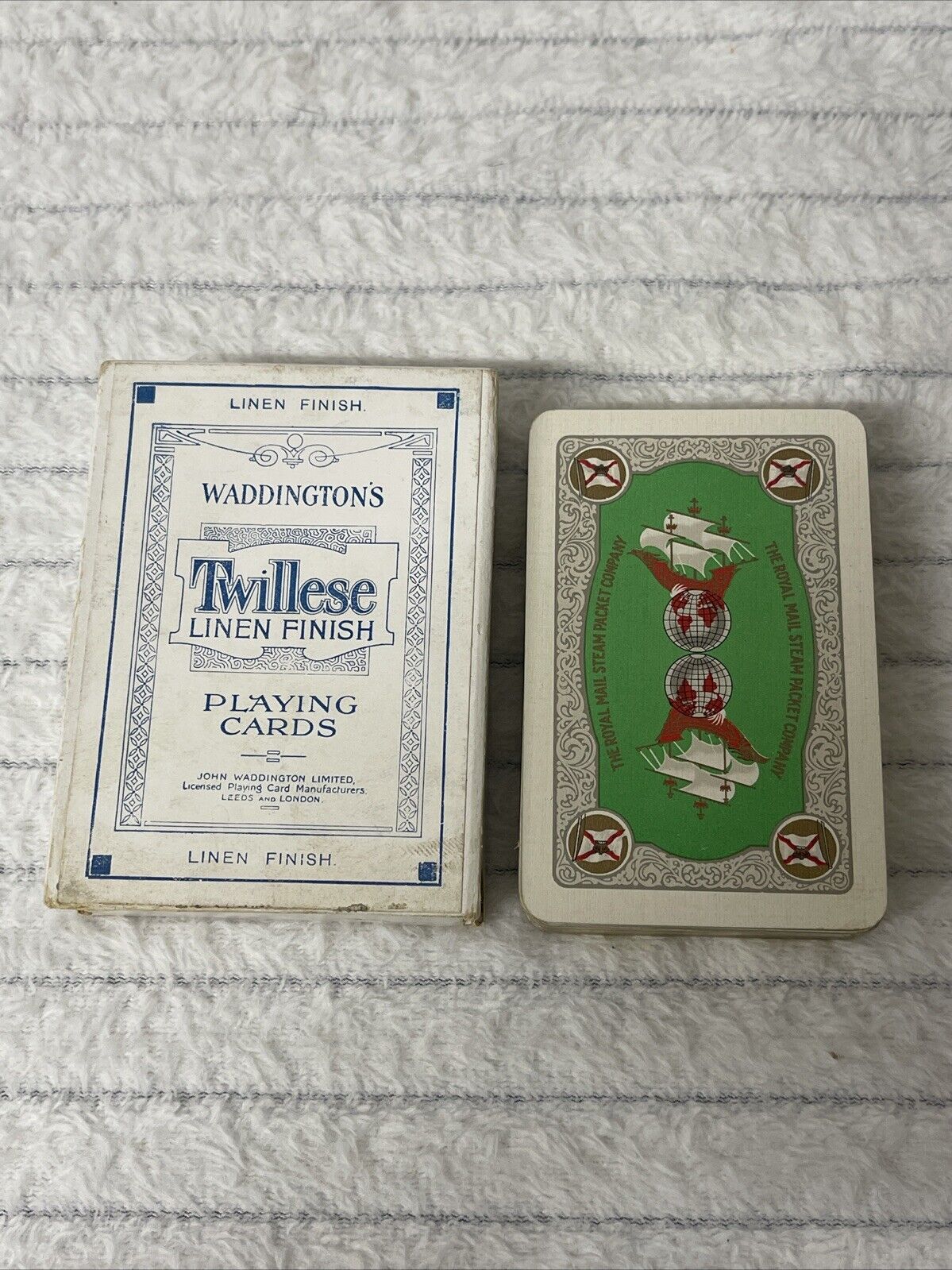 The Royal Mail Steam Packet Company Playing Cards, Waddingtons Complete Rare