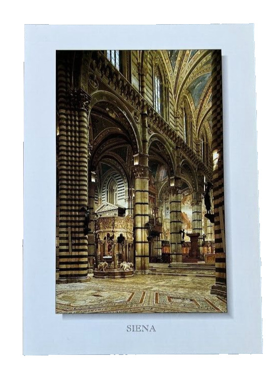 Siena Pulpito di Nicola Pisano Post Card