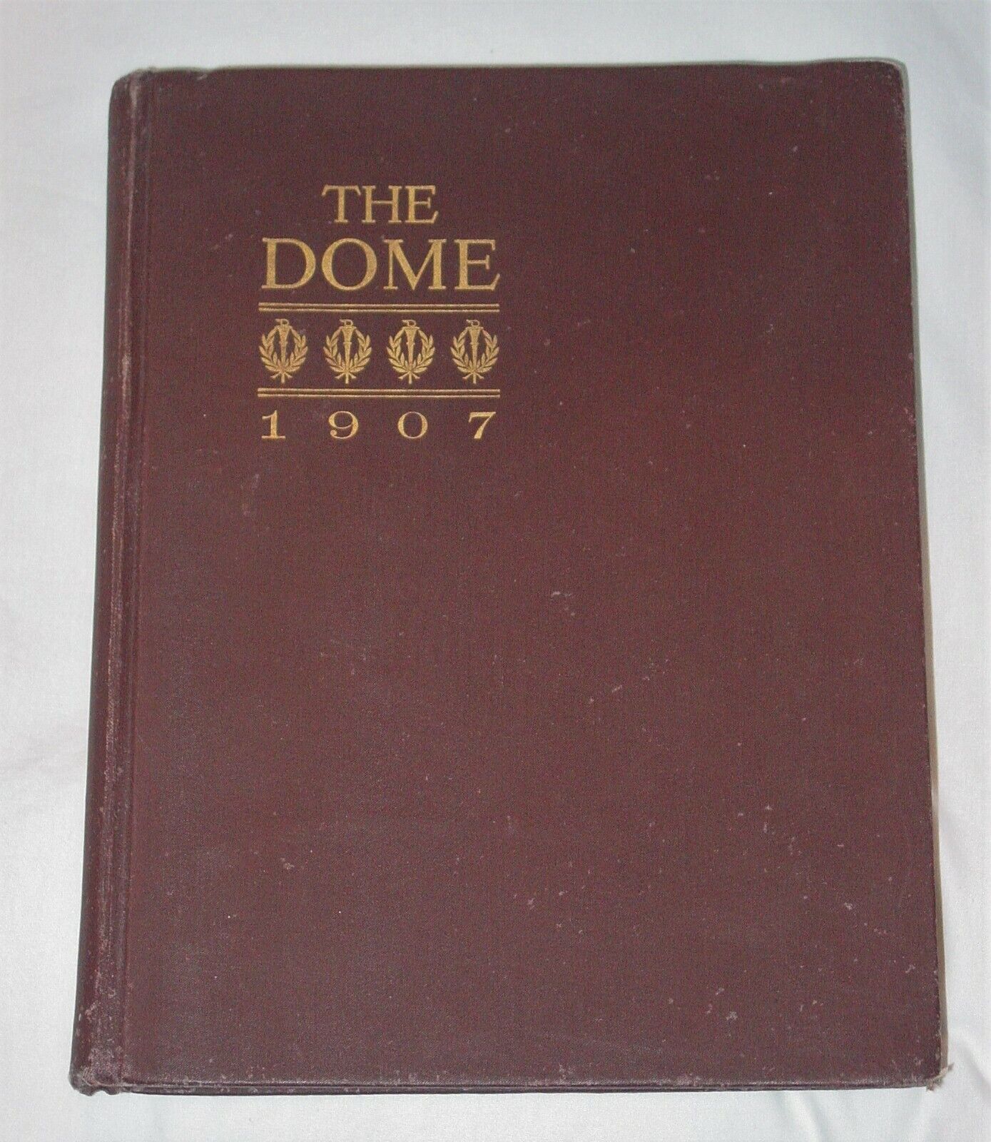RARE ANTIQUE 1907 NOTRE DAME YEARBOOK - 2ND EDITION -THE DOME