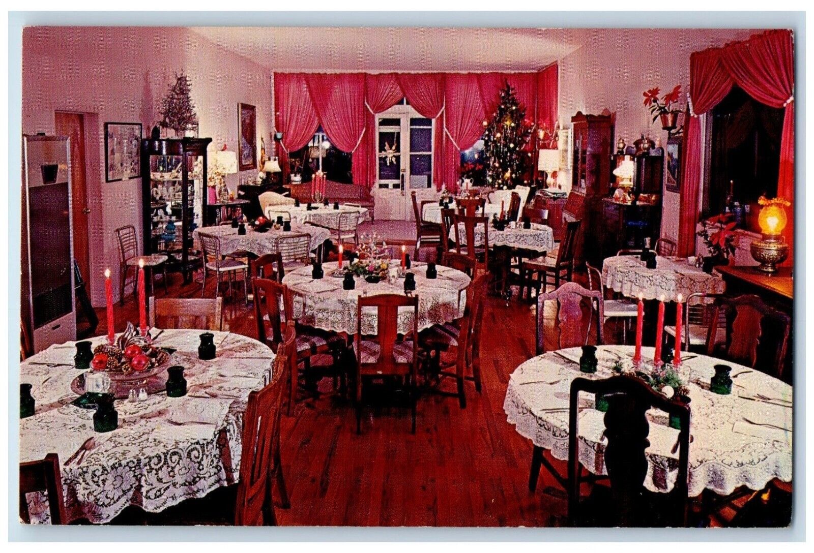 c1960 The Swanson House Where Its Christmas Day Lake City Colorado CO Postcard