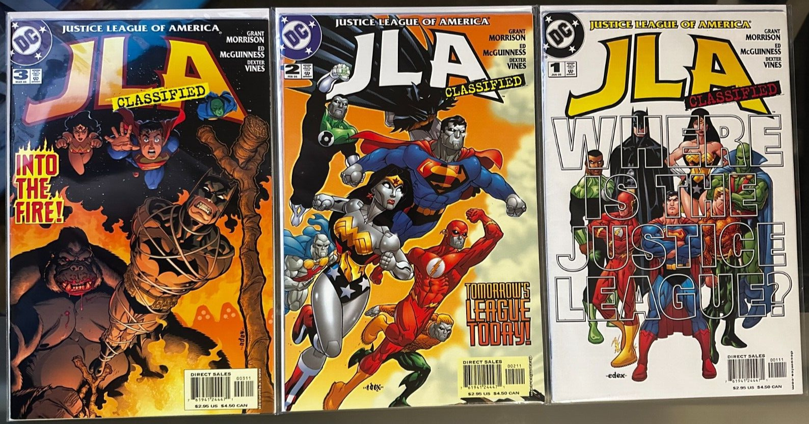 JLA Classified #1-3 Available 2005 DC Comics