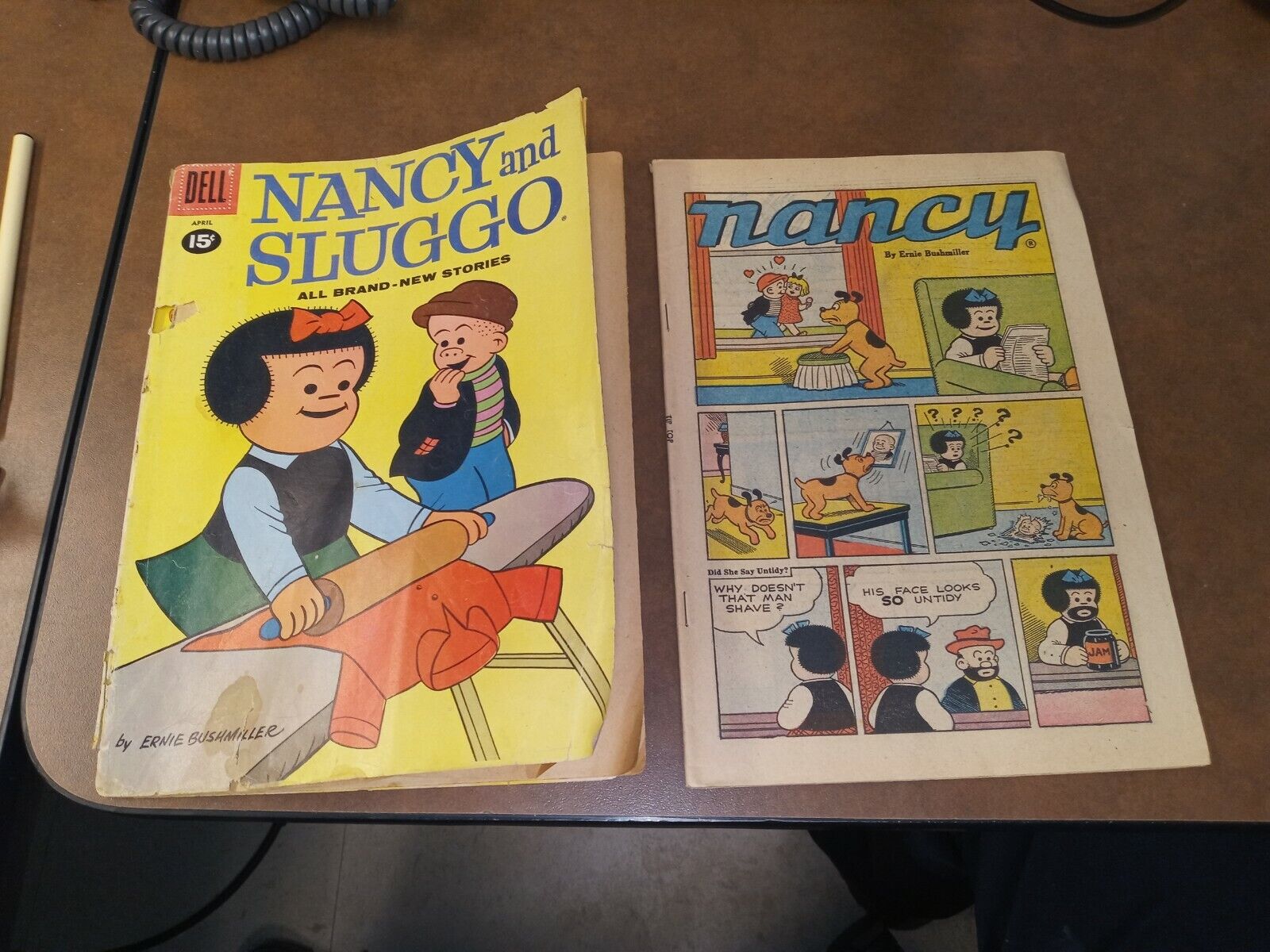 NANCY AND SLUGGO #181 dell comic 1961 silver age early appearance peanuts 1st pr