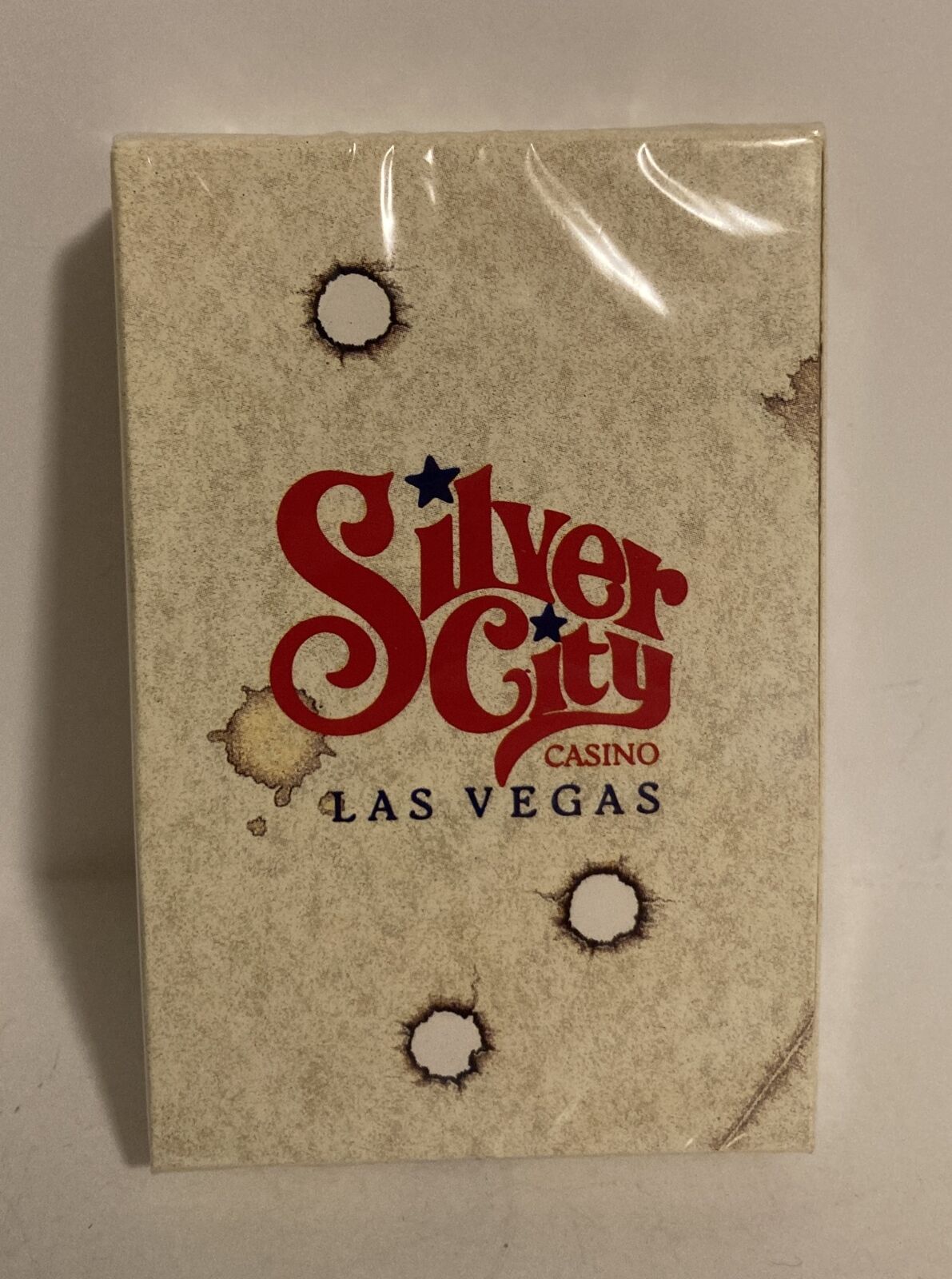 Vintage Silver City Casino Las Vegas, NV Deck of Playing Cards NOS New Sealed