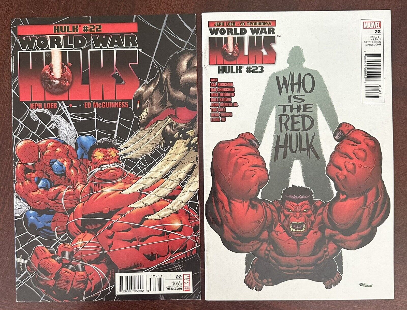 2 issues - World War Hulks - 2010 - Red Hulk