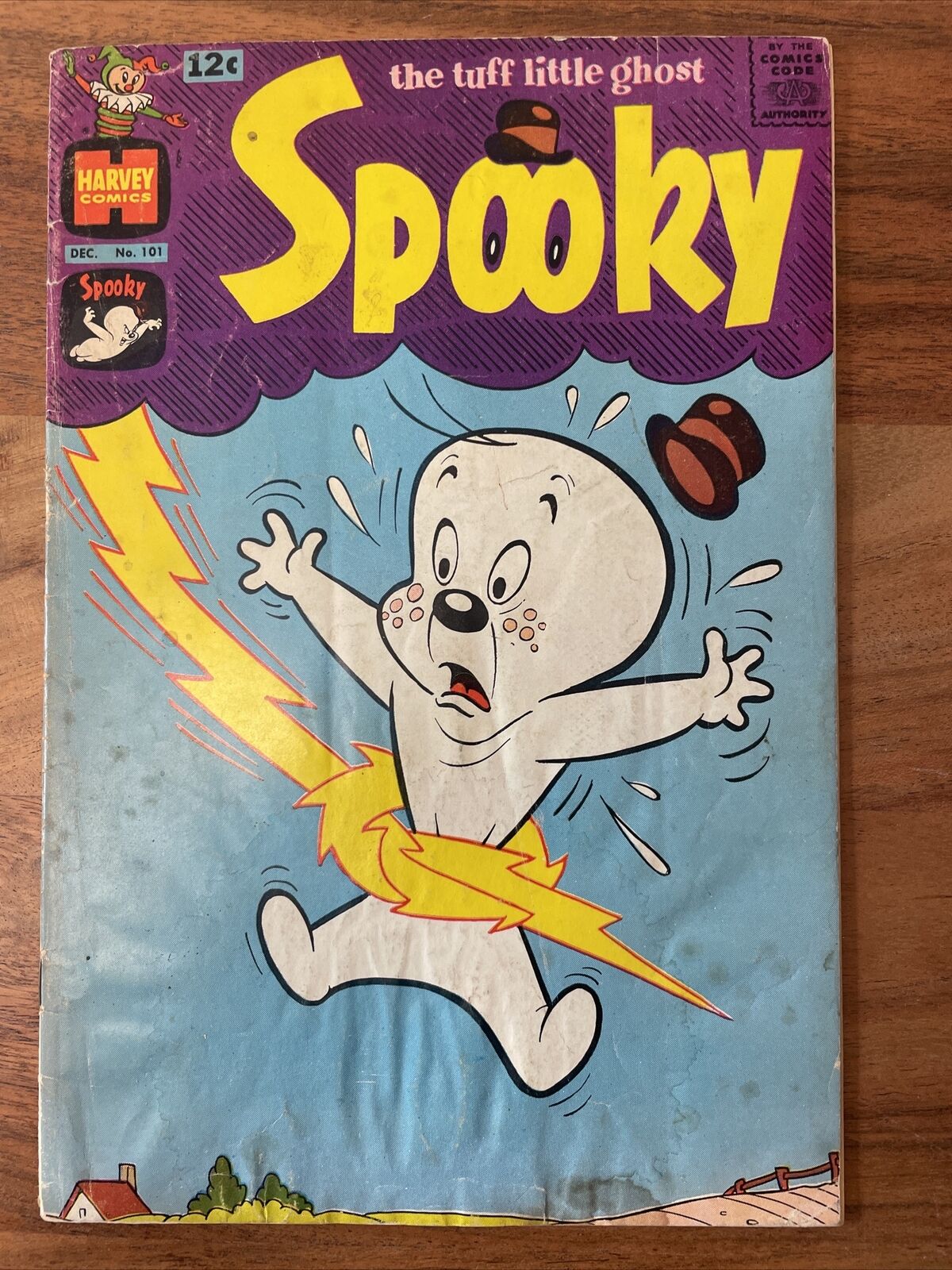 SPOOKY the Tuff Little Ghost Harvey Comics Dec 1967 Volume 1 # 101 Comic Book