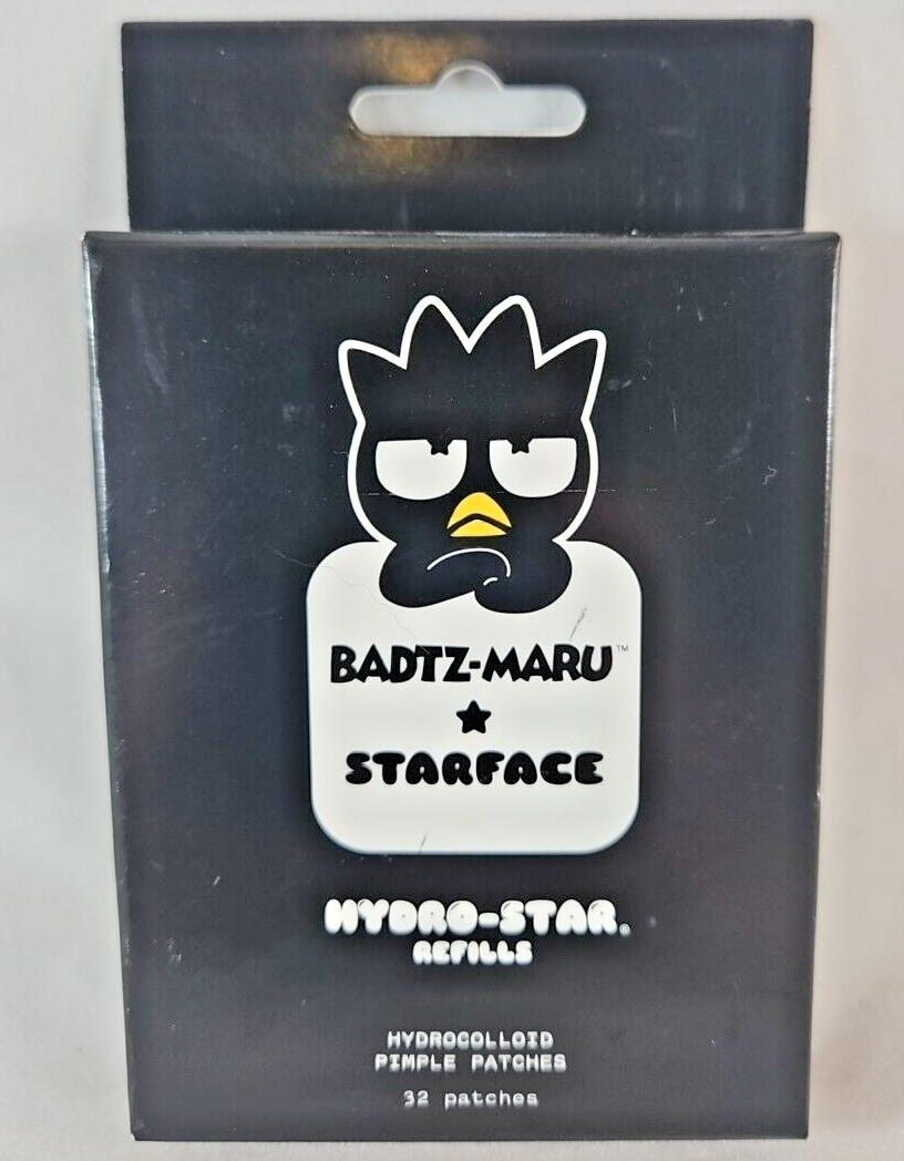 Badtz Maru x Starface Hydro-Star Refill Pimple Patches 32 Count Exp-08/2025
