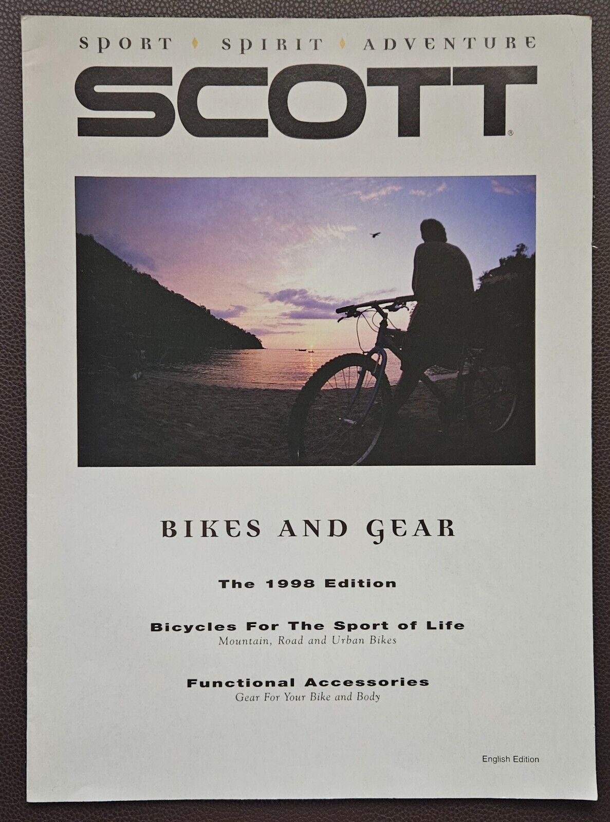 1998 Scott USA Mountain Bike Bicycle Brochure / Catalogue