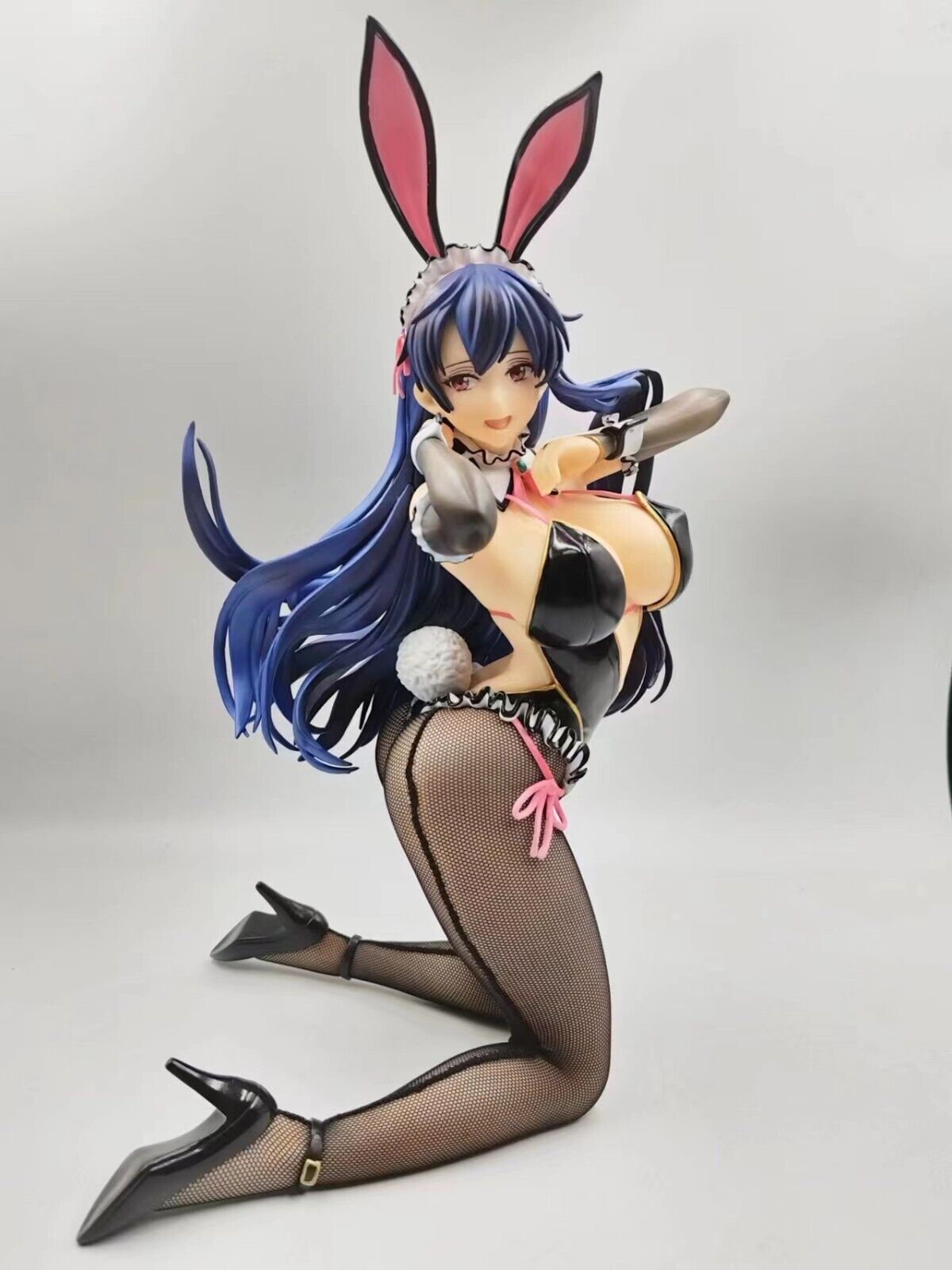 1/4 38CM Bunny Anime Girl Figures PVC toy Gift Plastic statue No box Can take
