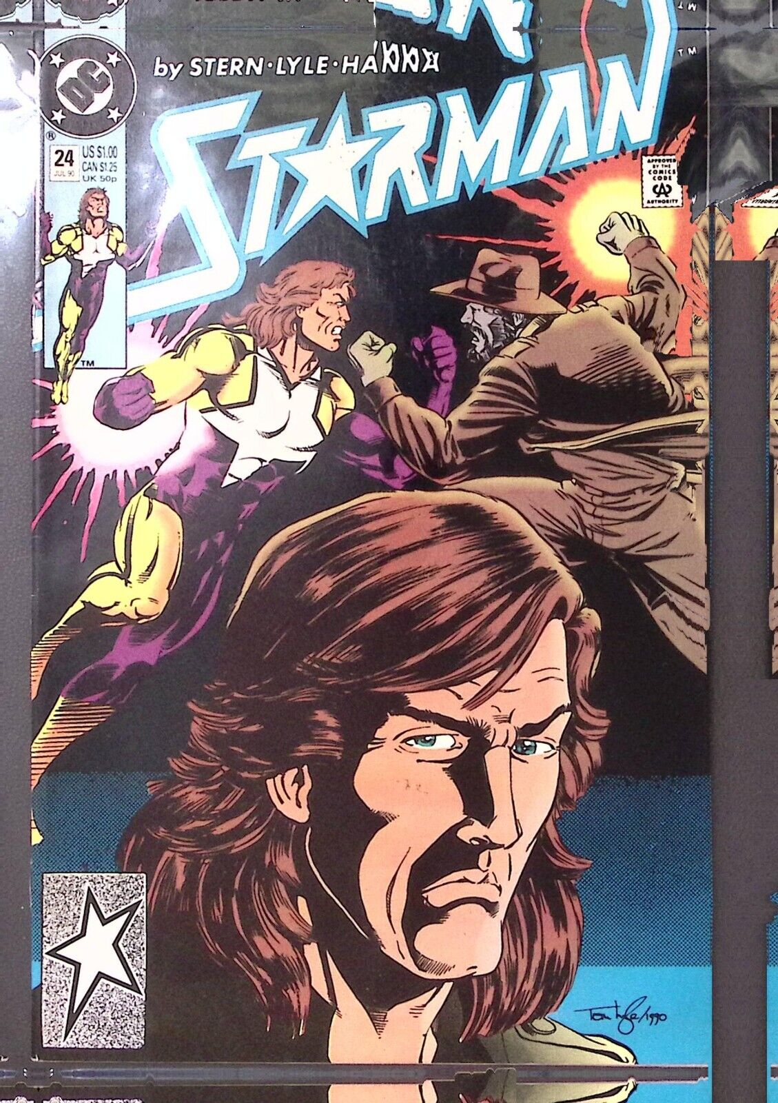 1990 STARMAN #24 JULY  DC COMICS STERN LYLE HANNA EXC  Z2041
