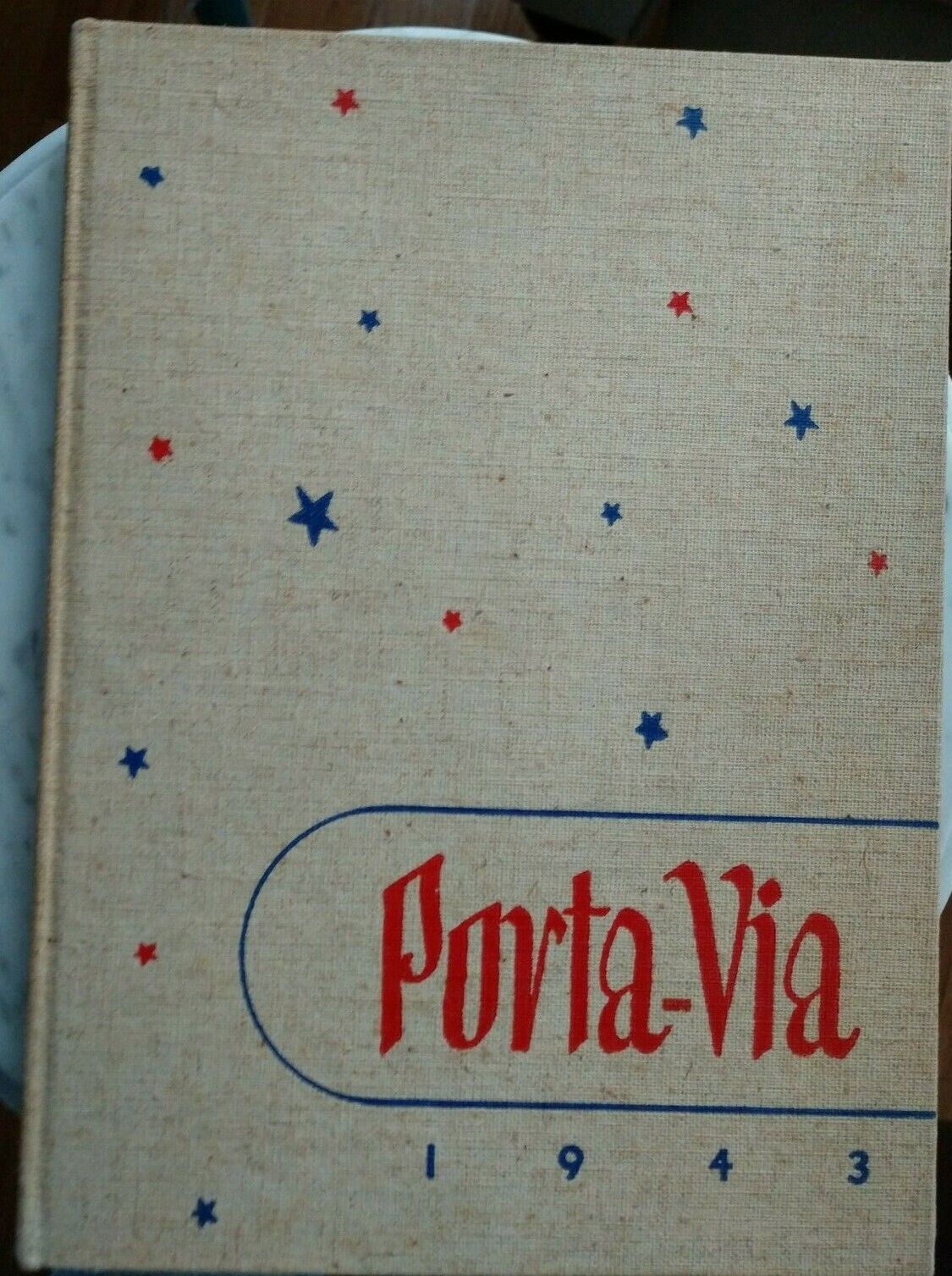 1943 Westfield NY Academy and High School Yearbook - PORTA-VIA / WWII Themes