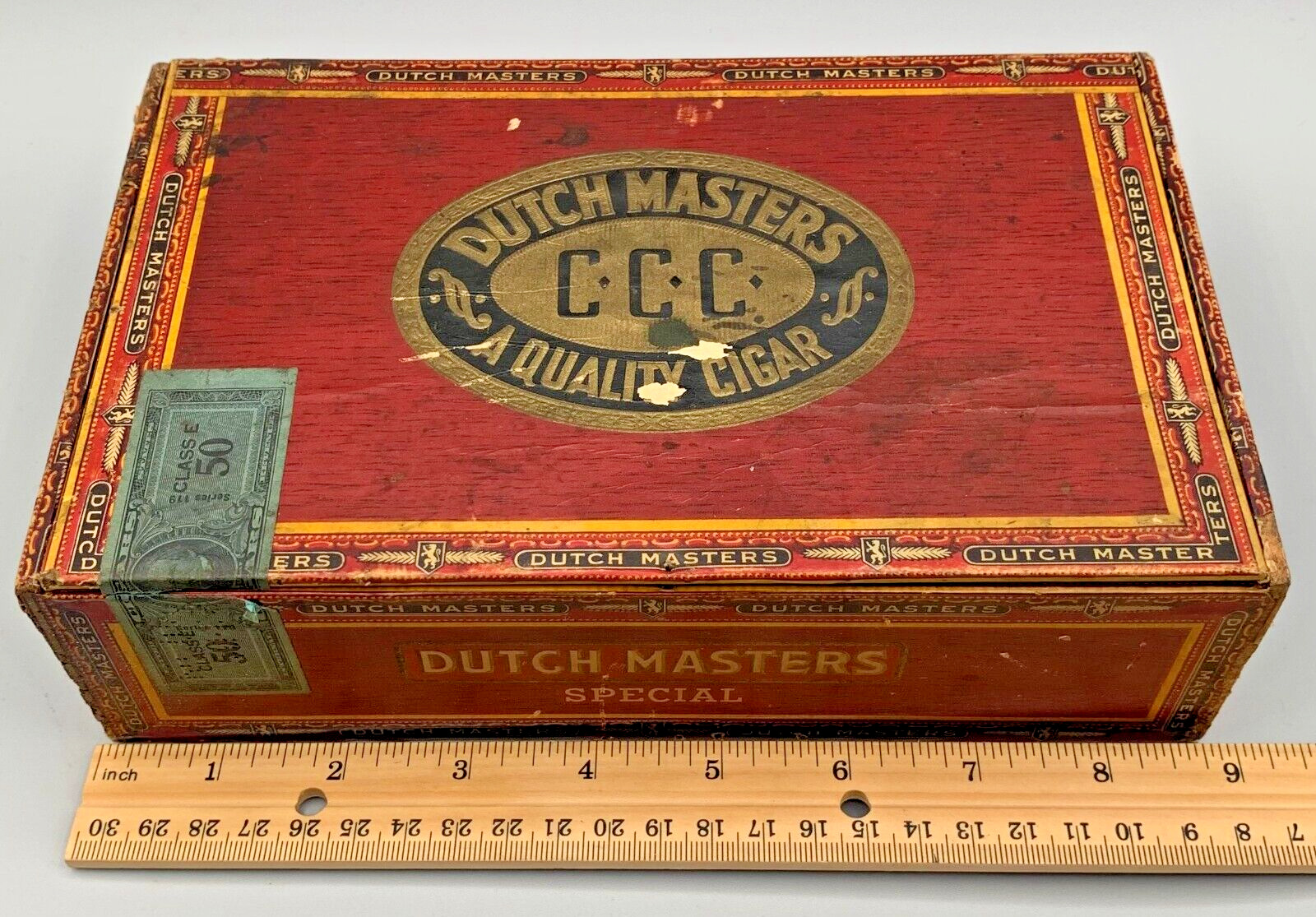 Dutch Masters Vintage Cigar Box (empty)