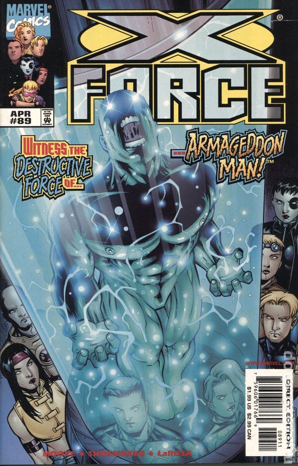 X-Force #89 VF 1999 Stock Image