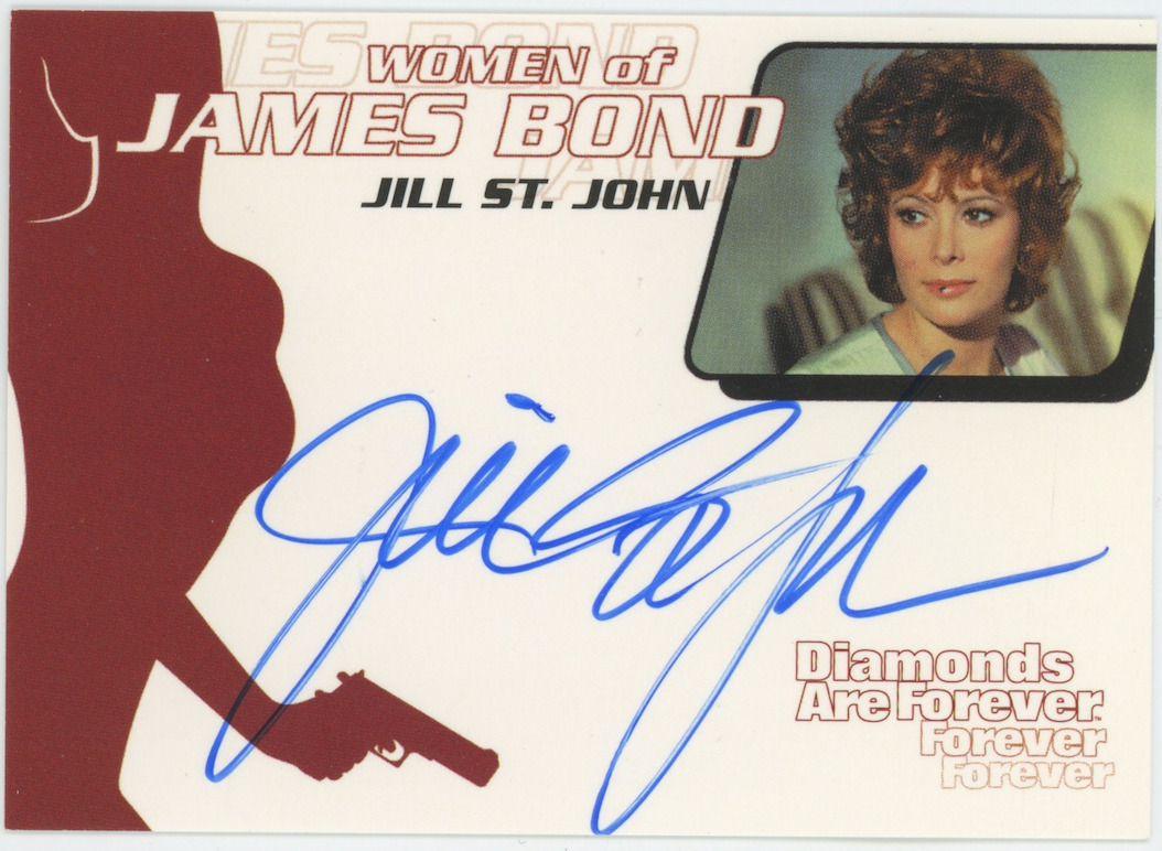 Jill St. John 2003 Rittenhouse Women of James Bond WA1 Auto Signed 25901