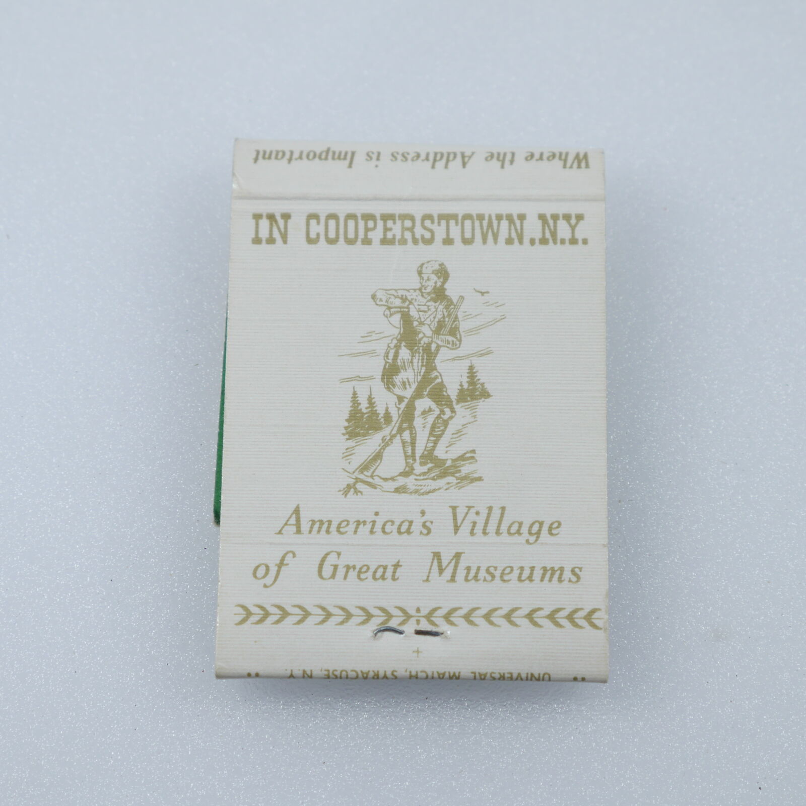 The Otesaga Matchbook Cover Vintage Cooperstown NY Struck