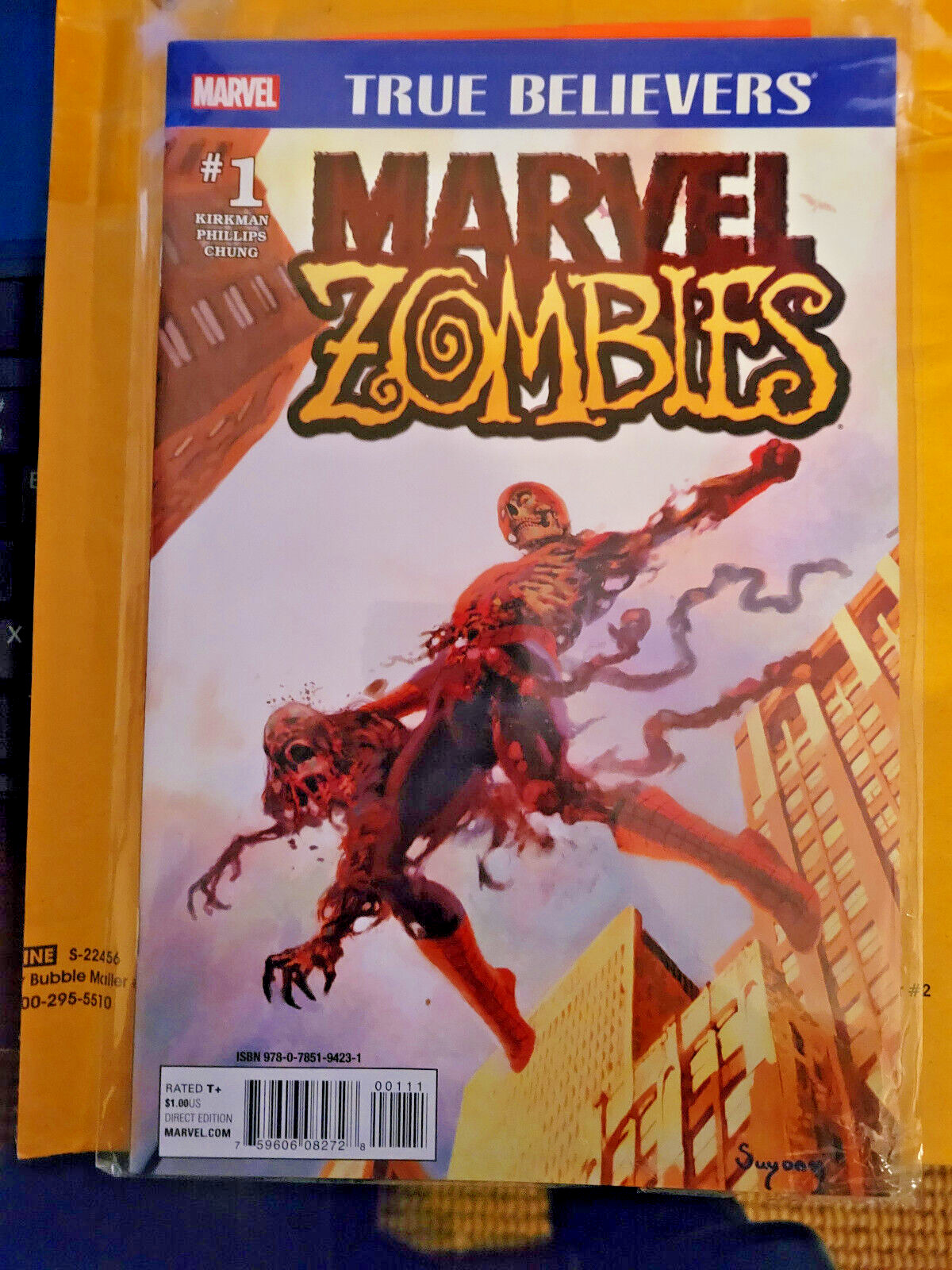 Marvel Comics #1 TRUE BELIEVERS Marvel Zombies DIRECT EDITION - SEALED