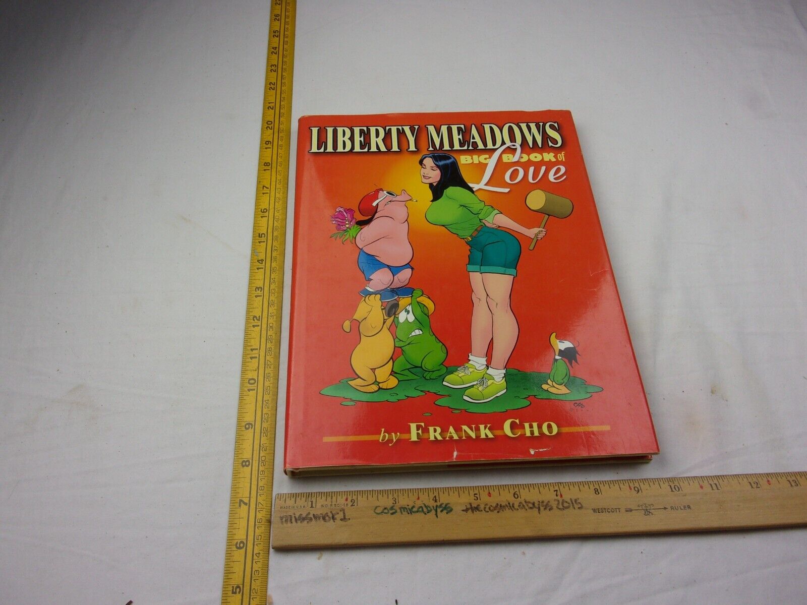 Liberty Meadows Big Book of Love Frank Cho w/ bookplate LE ISG HBDJ