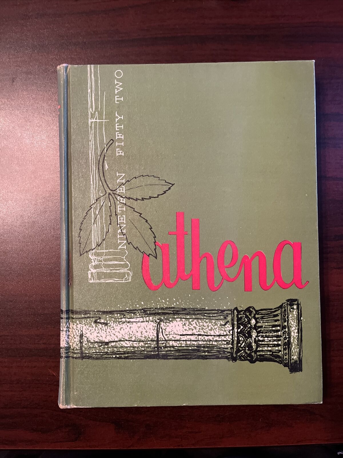 Ohio University The Athena Yearbook 1952