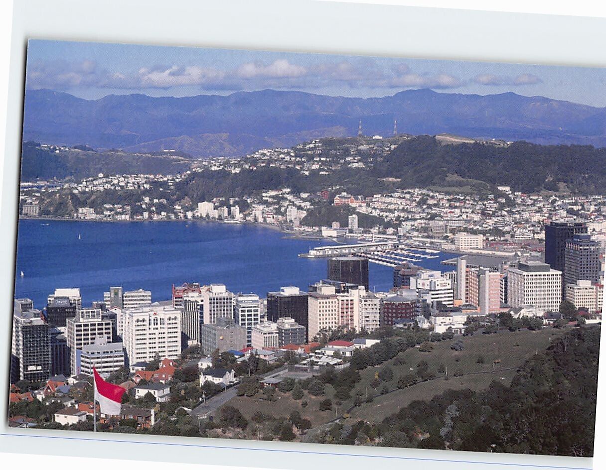 Postcard Wellington, New Zealand
